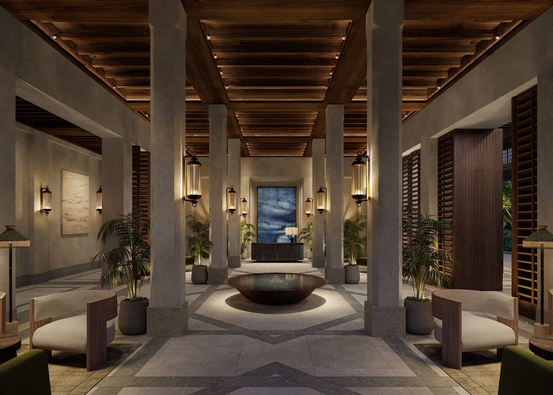 Kalae Residential Lobby.